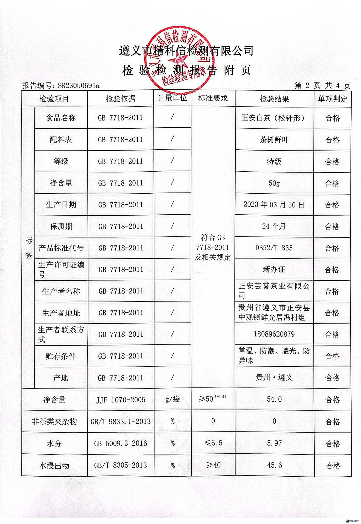 2023检测报告2